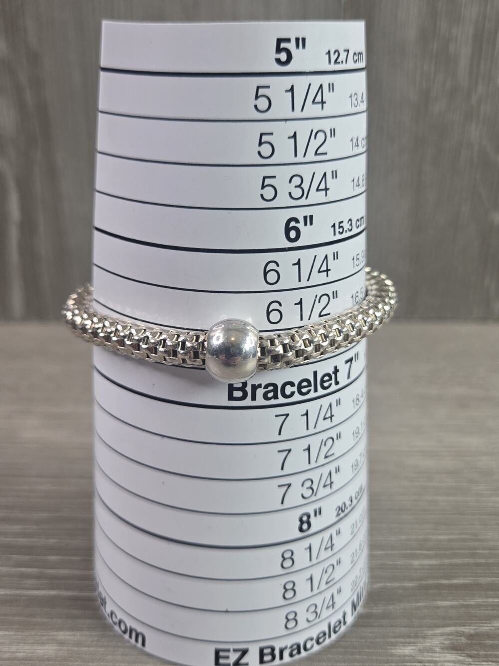SILPADA B2788 Flexible Sterling Silver Sterling Chic Stretch Bracelet